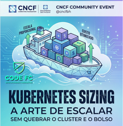 Logo - Kubernetes Sizing: A Arte de Escalar sem Quebrar o Cluster (e o Bolso)